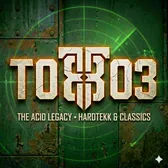 Logo von T303: „The Acid Legacy · Hardtekk & Classics“